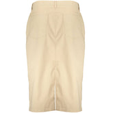 Gant Beige Cotton Women Skirt